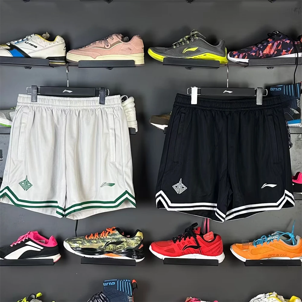 Lining/李宁正品专业篮球系列男子宽松透气比赛运动短裤AAPT043