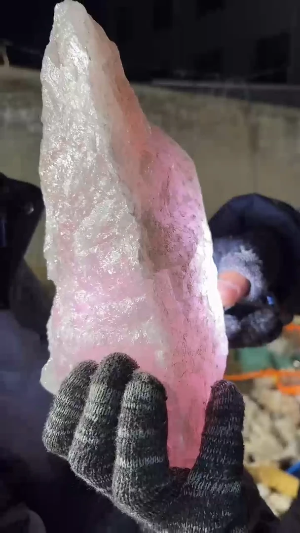 【闪购商品】水晶摆件未镶嵌粉水晶 512