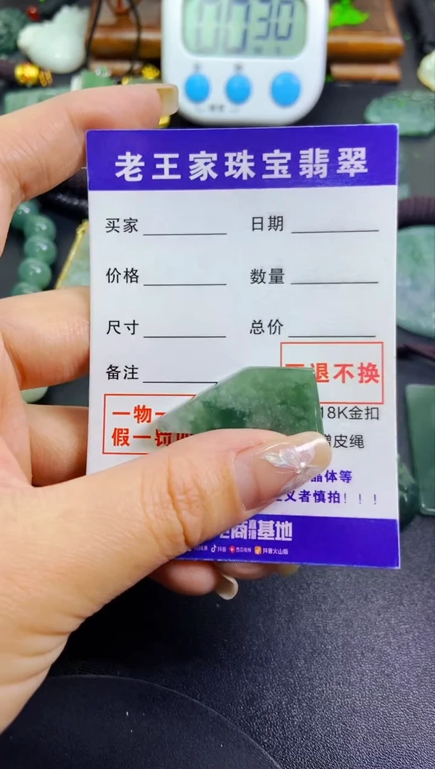 【闪购商品】翡翠颈饰未镶嵌料子