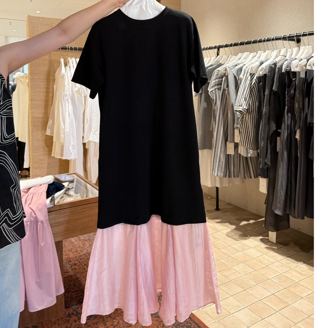 40522-拼接连衣裙-BOENSESI-连衣裙