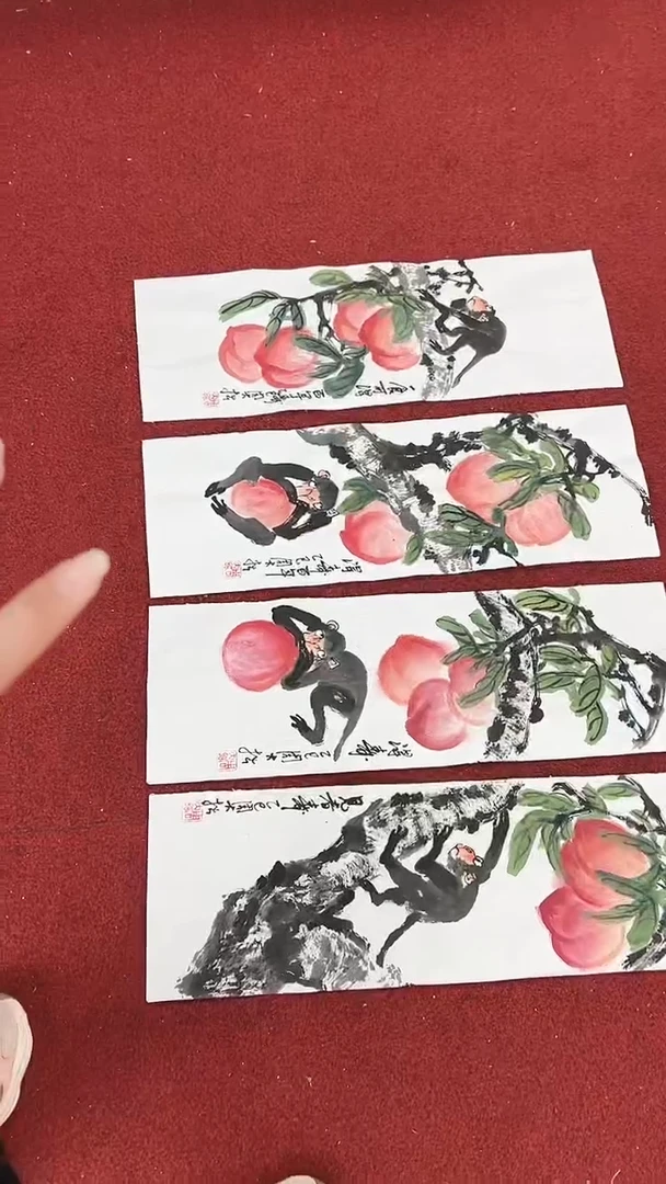 国画周大拙/国画/花鸟