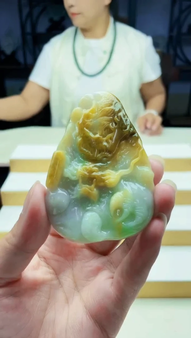未镶嵌定制翡翠毛货09140200