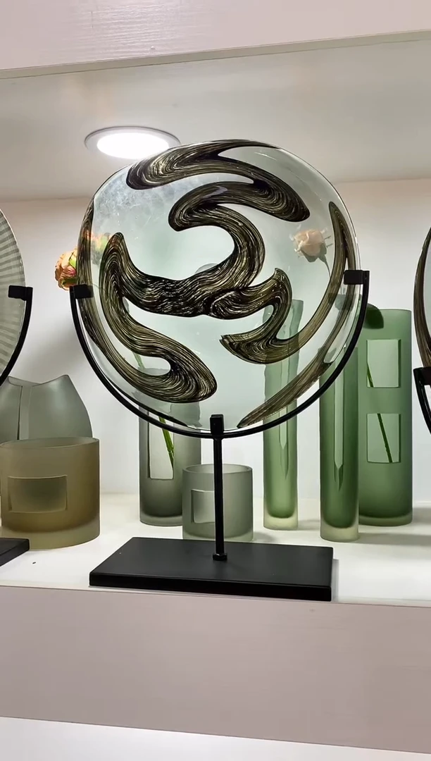 慕忆家手作琉璃花瓶