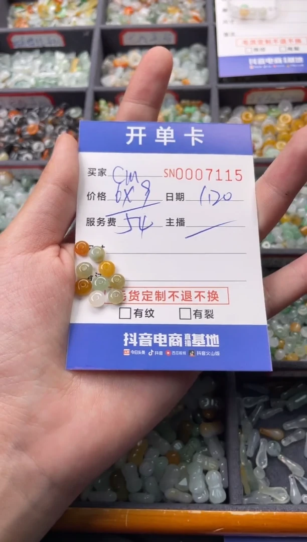 【闪购商品】翡翠颈饰未镶嵌00007115