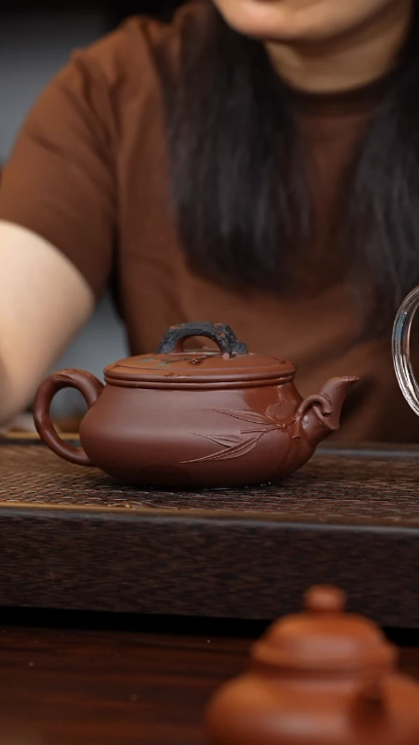 茶壶紫砂丹壶溢香紫砂壶350cc