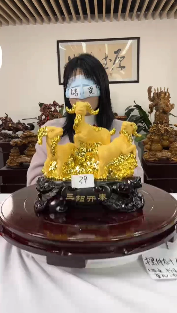 树脂仓库搬家摆件清39