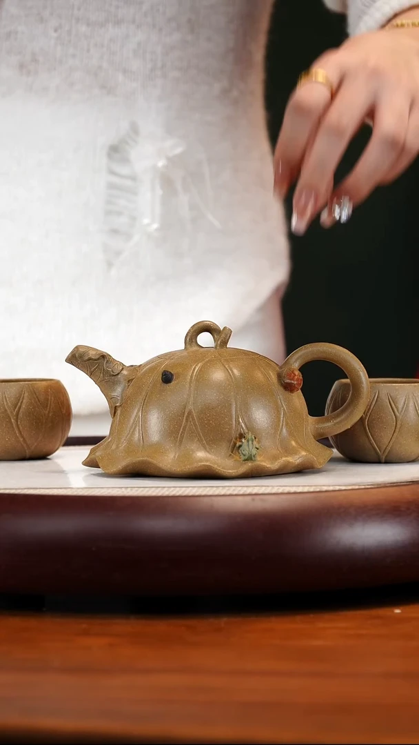 GJF51老段泥连池天趣380cc两杯