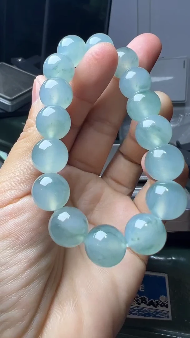 未镶嵌手链翡翠阿*丁缅甸翡翠A货卡12.8左右