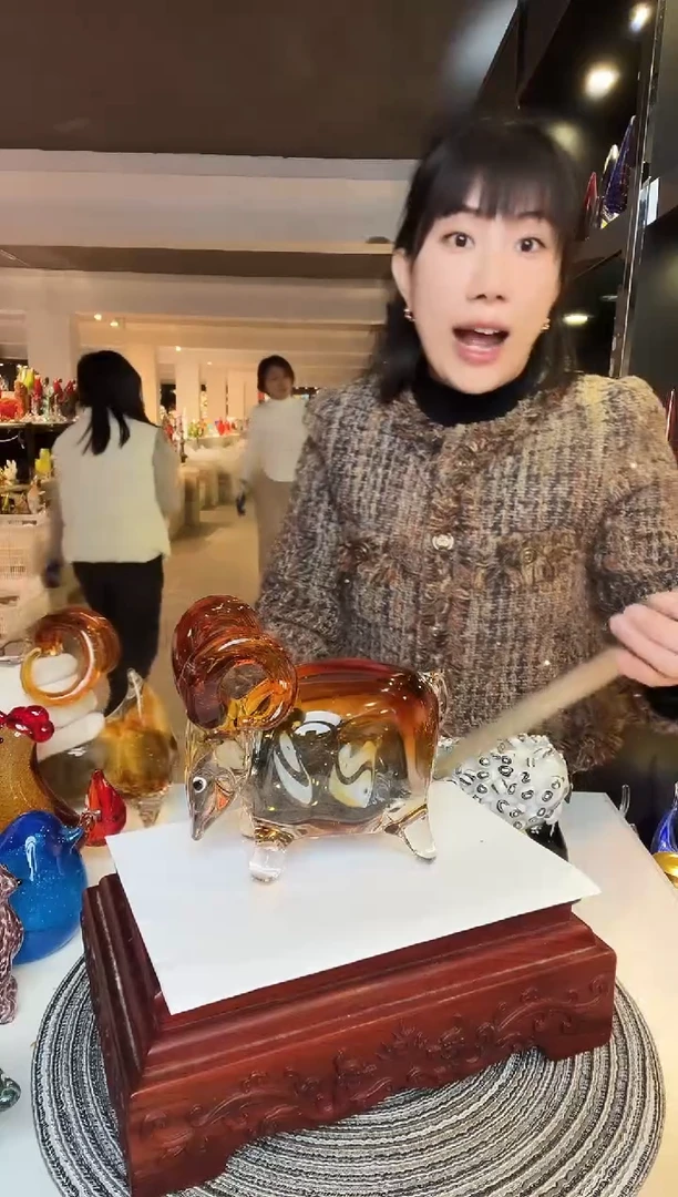 【闪购商品】茶盏琉璃摆件家居摆件