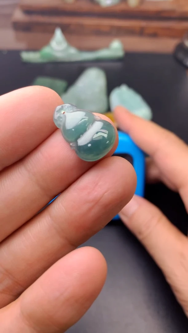 颈饰未镶嵌翡翠T***明葫芦