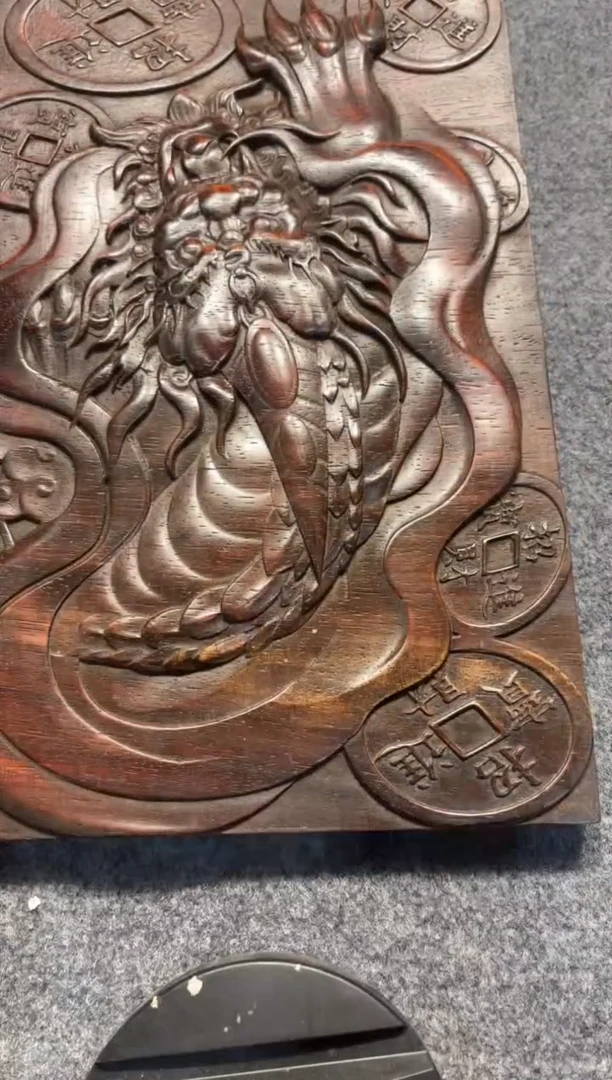 【闪购商品】花梨木类拆件雕刻板 以直播间截图为准D293