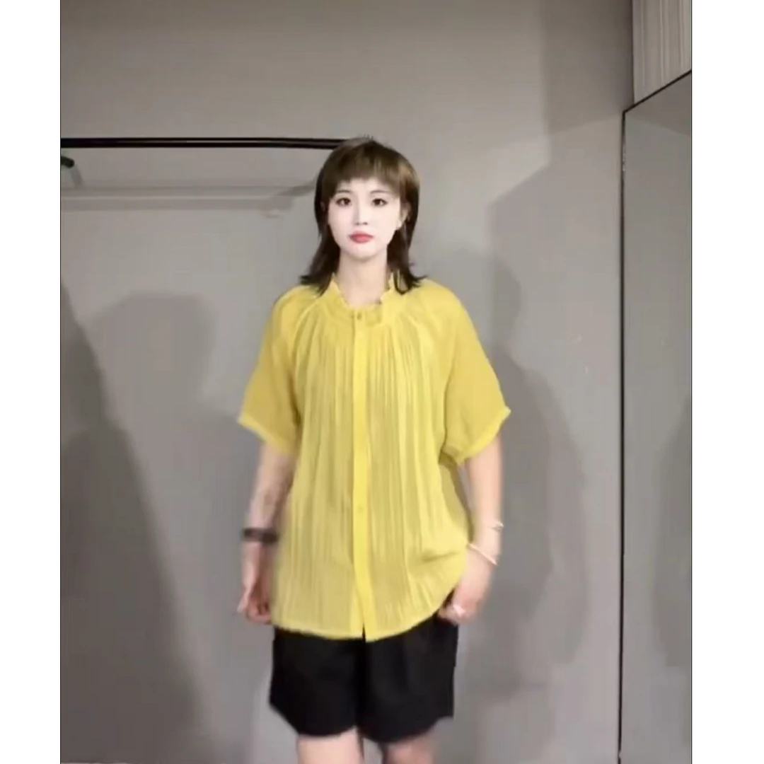6532 U  韩版洋气长袖女2025夏季舒适上衣