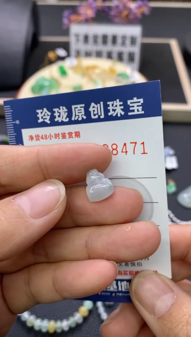 【闪购商品】翡翠颈饰未镶嵌翡翠净货28471
