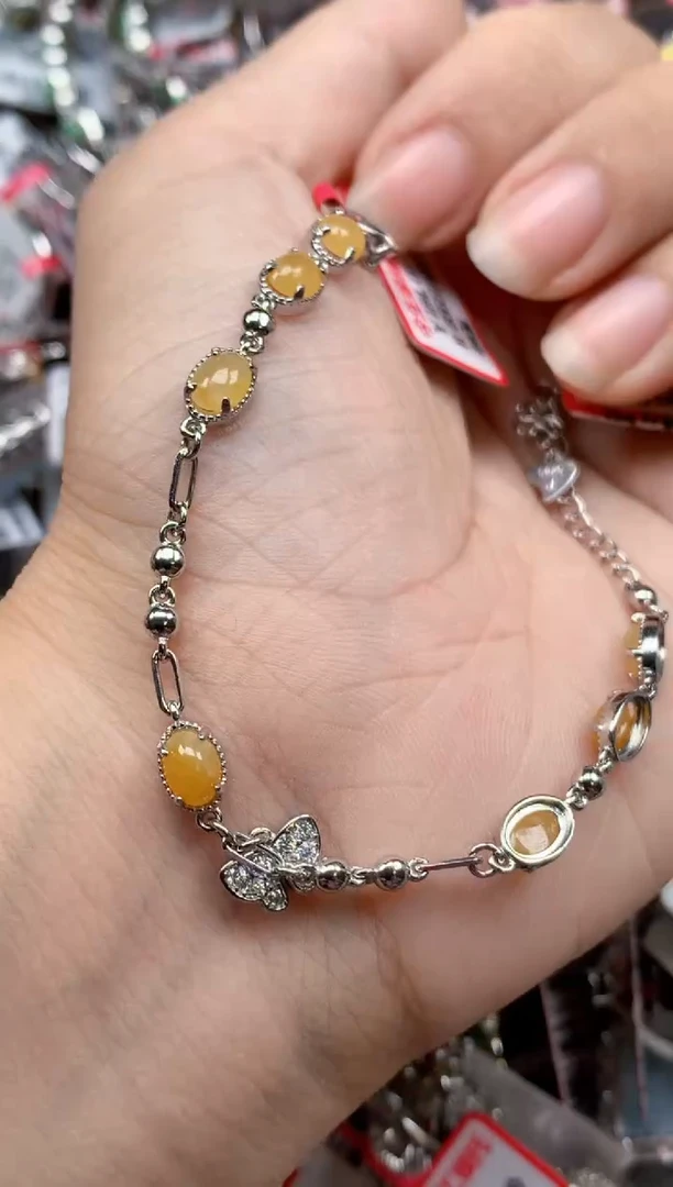 银S925镶嵌戒指翡翠天然A货缅甸翡翠