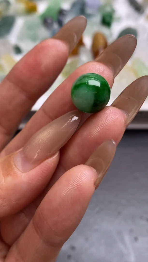 定制翡翠未镶嵌翡翠毛货~