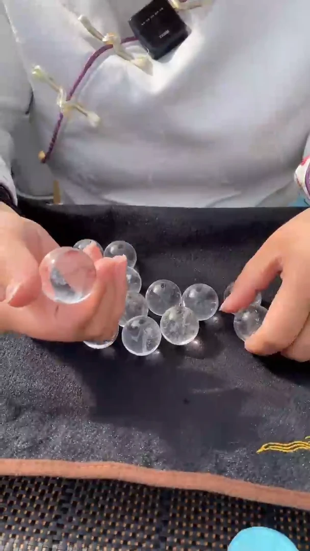 【闪购商品】水晶球未镶嵌白水晶小球D01多样性发其一3.3
