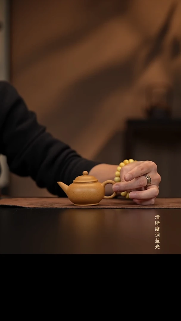 允禾斋 紫砂壶  水平 黄段