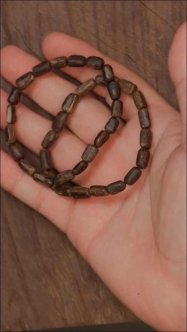 沉香手串2号都彭沉水多样性发一条