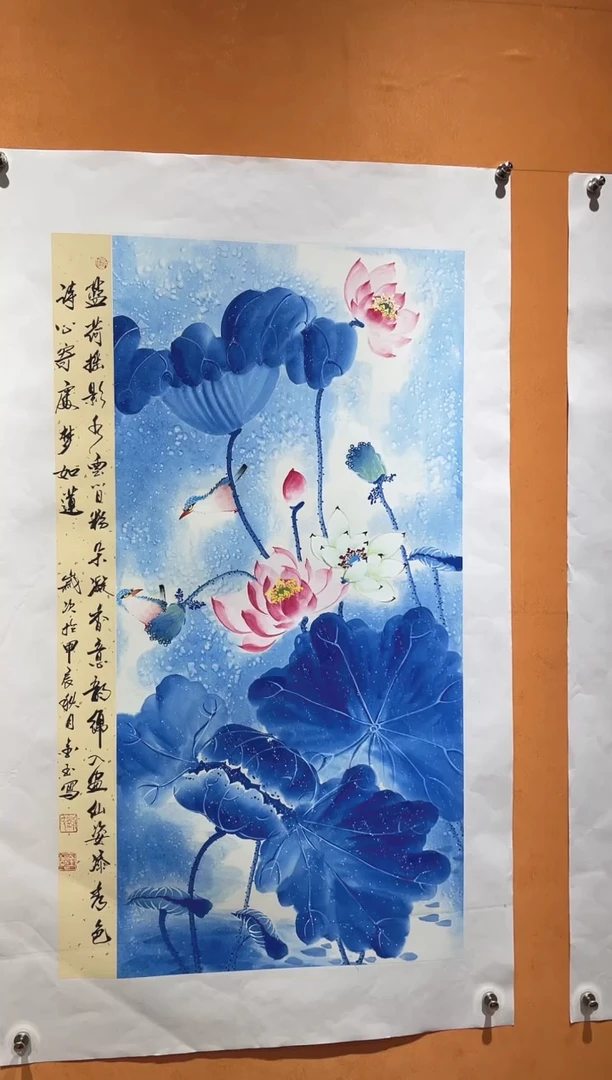 国画刘金玉老师亲笔手绘