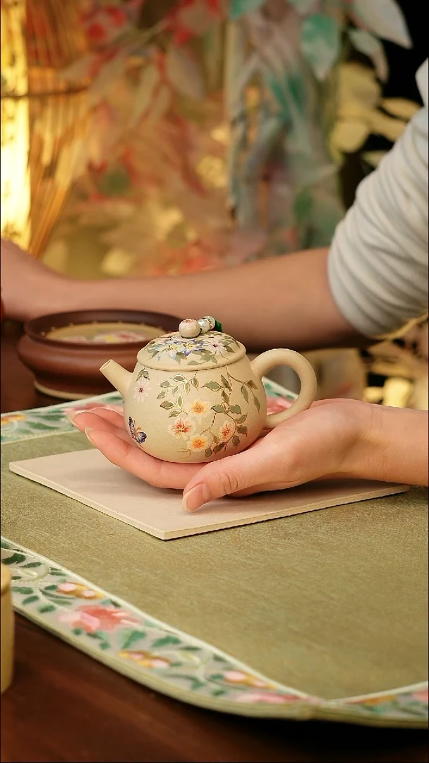 招**?宜兴原矿手工紫砂壶