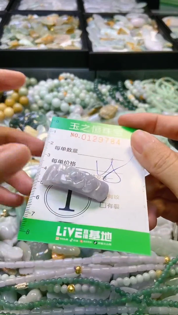翡翠未镶嵌颈饰闪购0129784