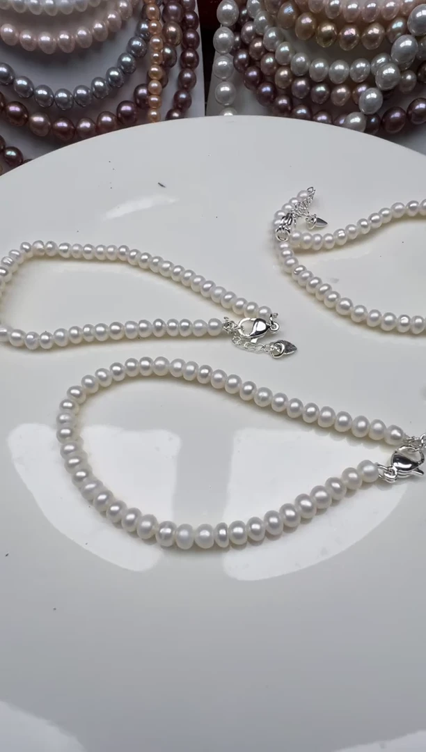 淡水珍珠未镶嵌颈饰1