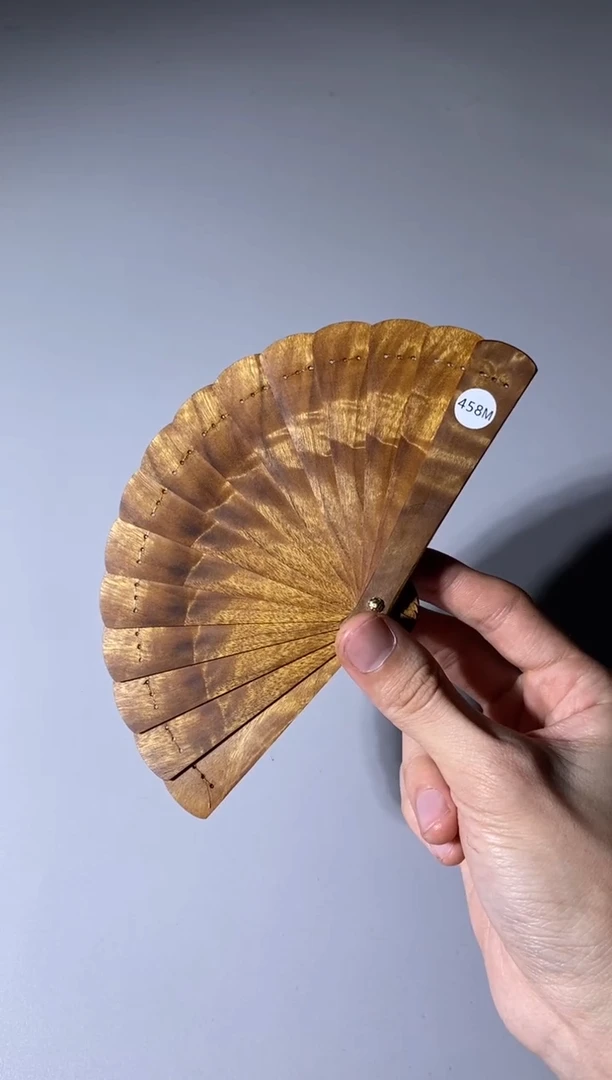 【闪购商品】金丝楠458号10cm金丝楠迷你扇