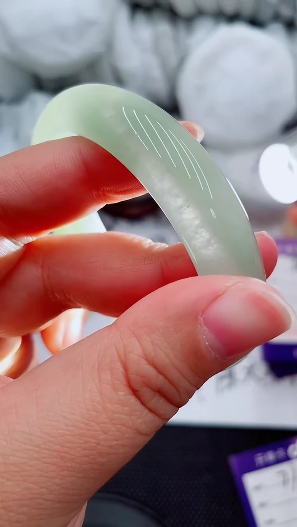 未镶嵌手镯石英质玉77-58-59