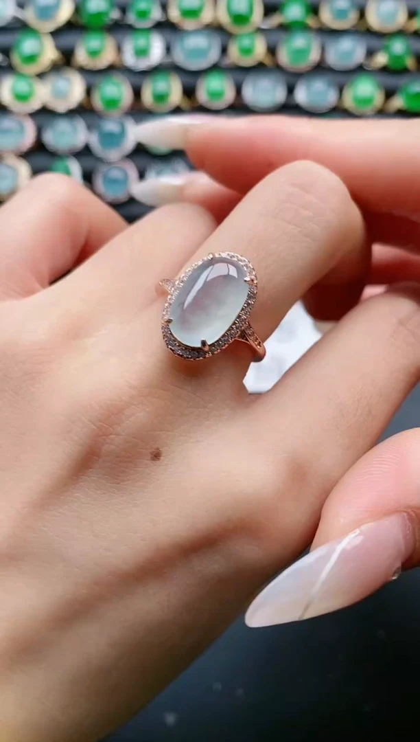 【闪购商品】翡翠戒指银S925镶嵌11111111