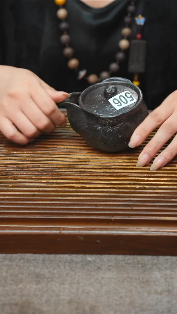 万古烧粗陶手工茶具