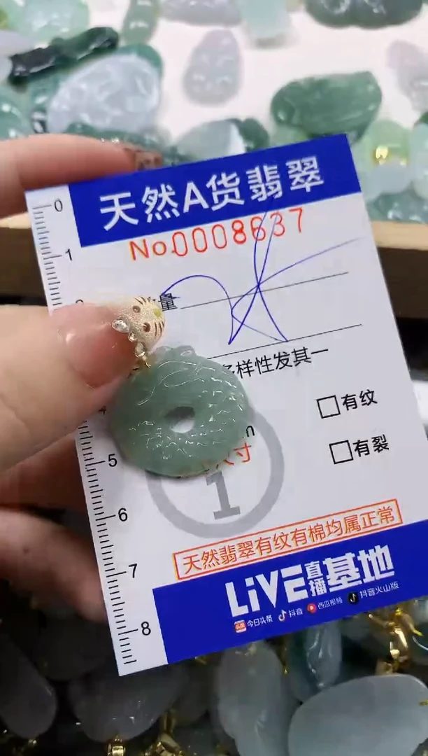 颈饰未镶嵌翡翠天然A货翡翠