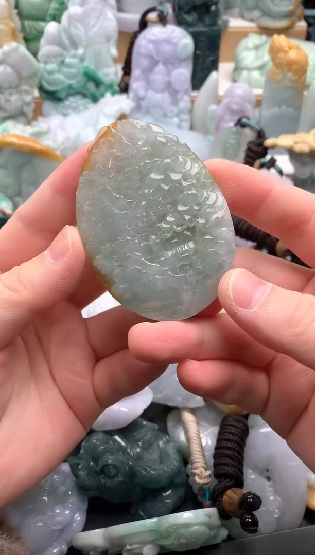 吊坠(不含链)未镶嵌翡翠1