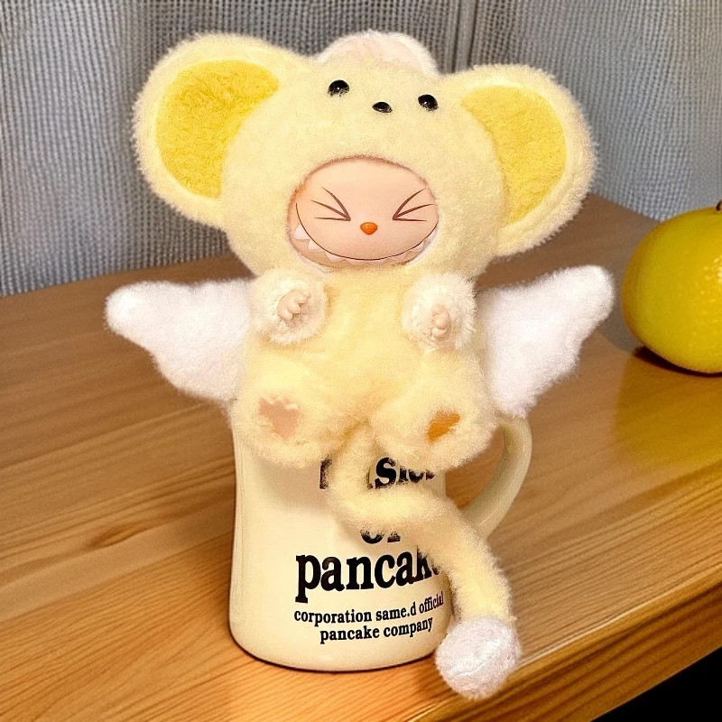 【不含娃】labubu娃衣拉布布衣服毛绒搪胶魔卡少女樱小可小丑系列