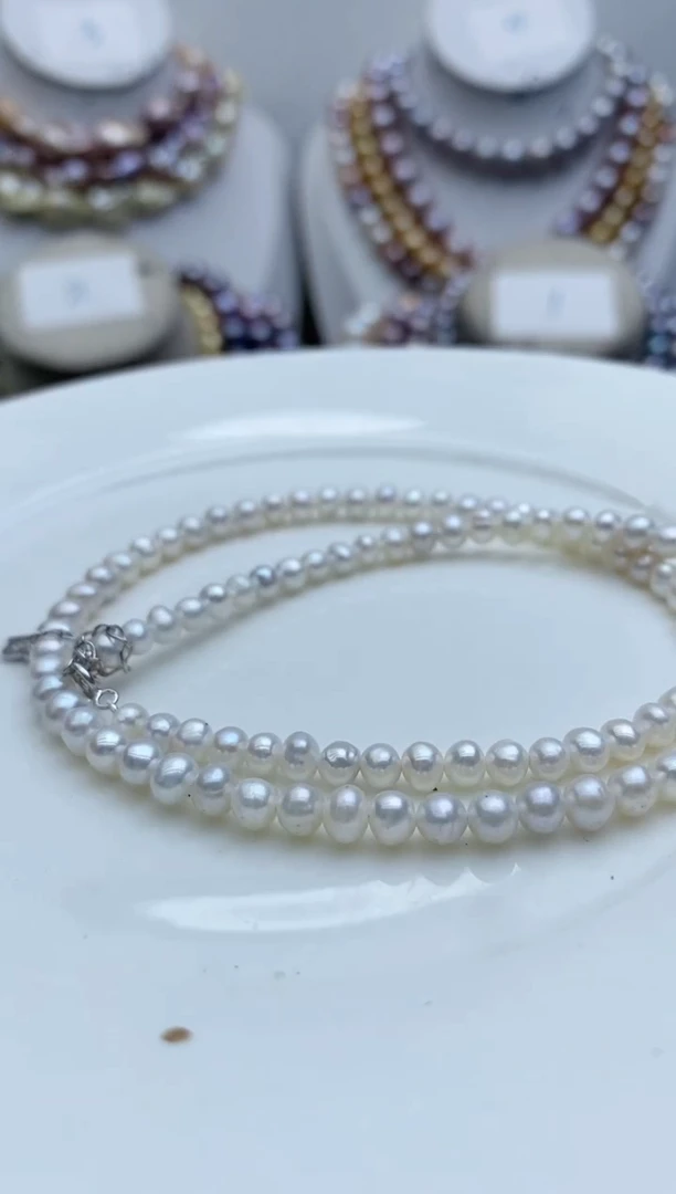 【闪购商品】淡水珍珠颈饰未镶嵌0117