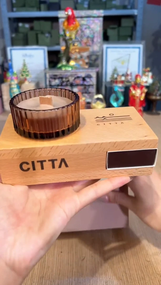 【闪购商品】杯41西苔大地原木工坊香薰蜡烛