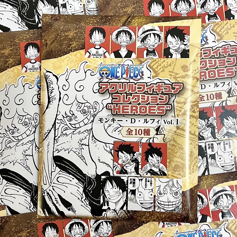 【正版日谷】海贼王草帽商店JUMP原画亚克力立牌  路飞娜美个人池