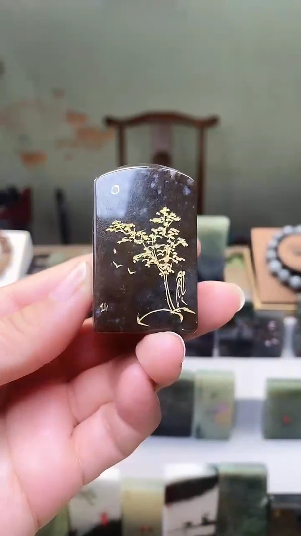 【闪购商品】独山玉印章未镶嵌54