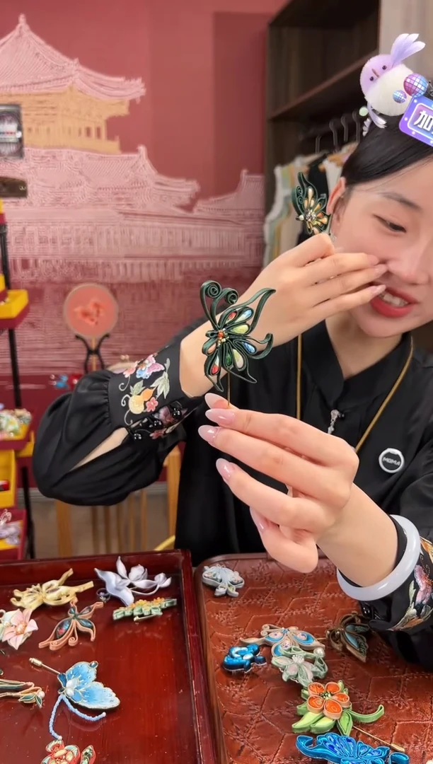 【闪购商品】刺绣苏绣世家非遗手工（胸针）