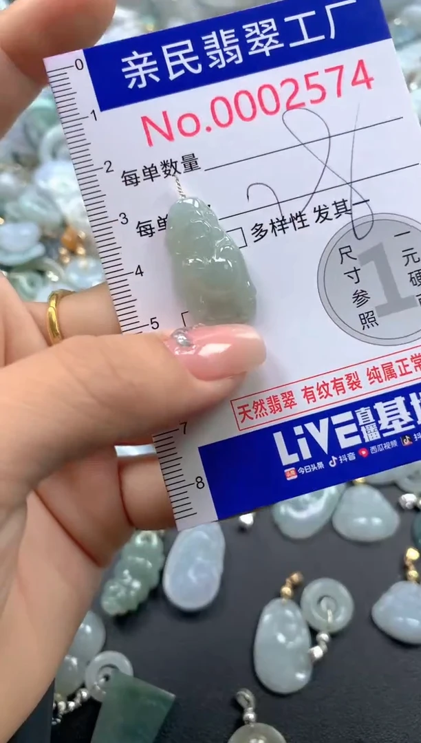 颈饰未镶嵌翡翠2574