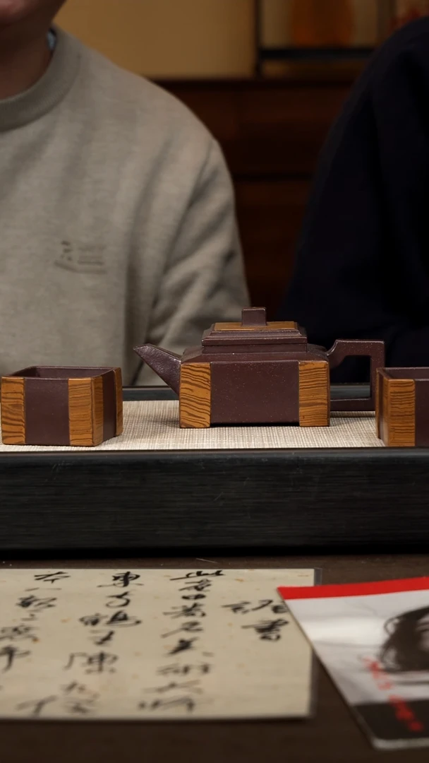 茶壶紫砂【P031】方山逸士套组   190c  WXM