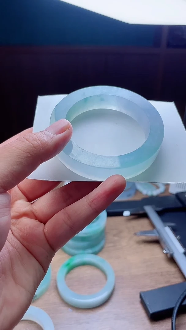 定制翡翠手镯未镶嵌淇*定制