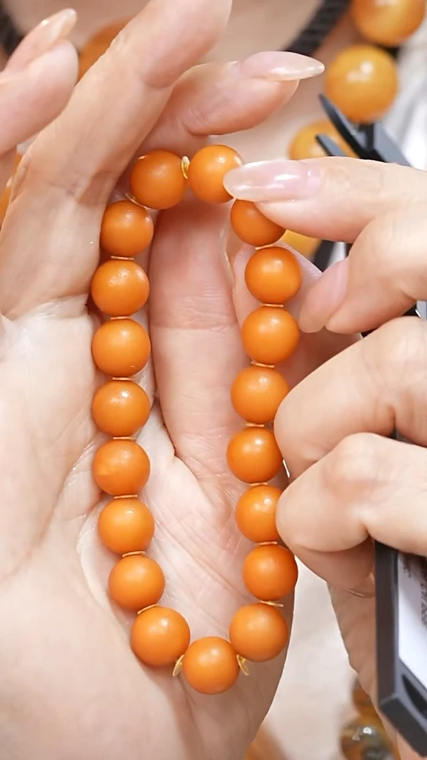 蜜蜡颈饰未镶嵌5091天然蜜蜡珠宝奇石云端妖孽石膏蜡全部保真