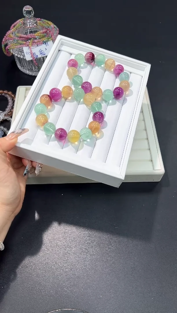 手串未镶嵌萤石37e多样性发其一【1条】默认微瑕