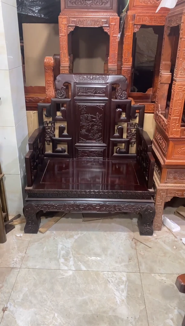 黑酸枝木类东非酸枝木沙发单椅