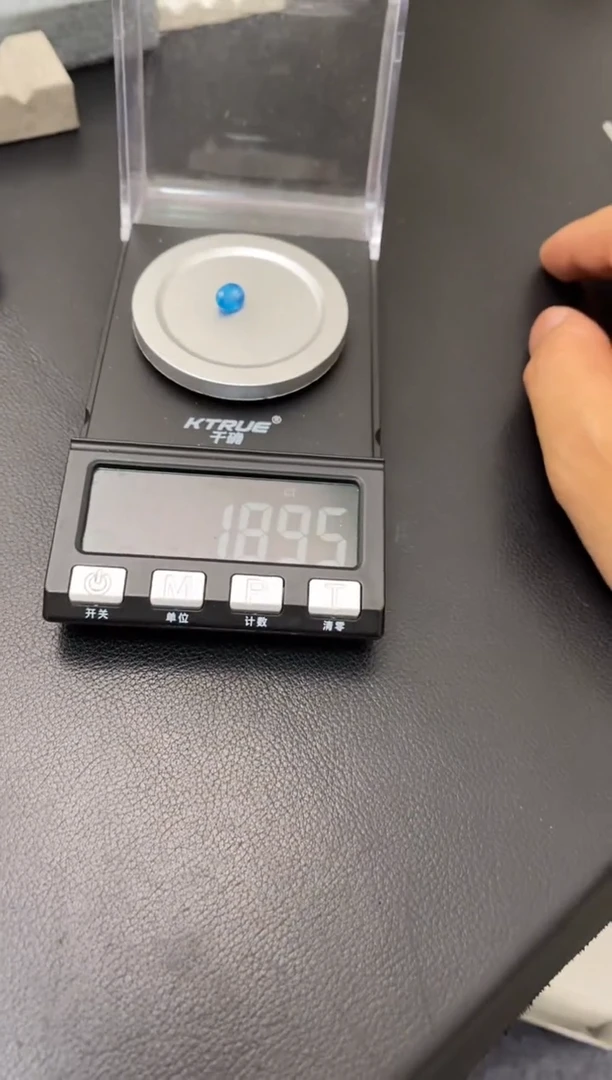 合成（培育）蓝宝石裸石未镶嵌培育超圣