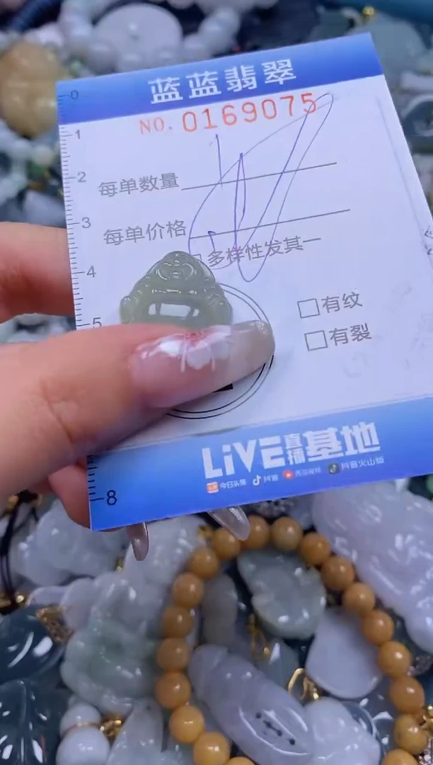 【闪购商品】翡翠颈饰未镶嵌闪购0169075多样性发其一