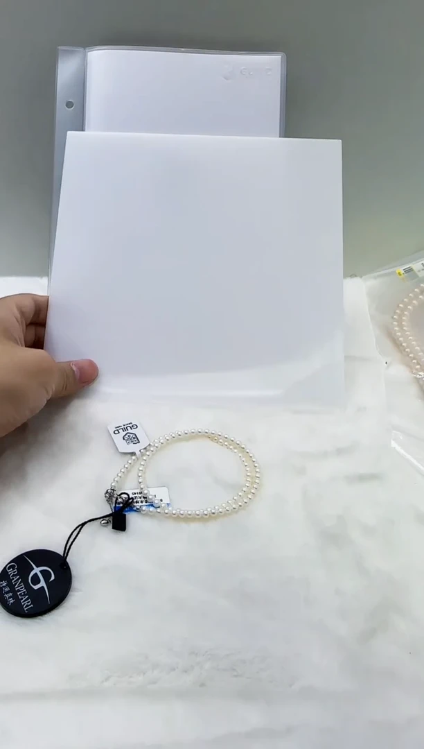 银S925镶嵌淡水珍珠DA珍珠项链带吉尔德大证4-5 ss145