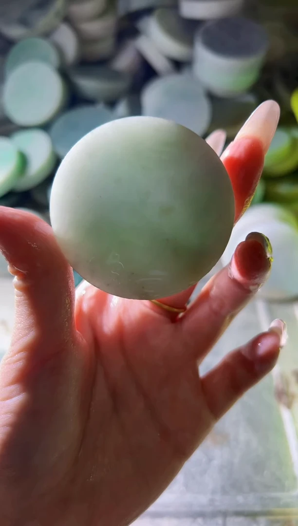 翡翠未镶嵌颈饰翡翠A货小蒋64