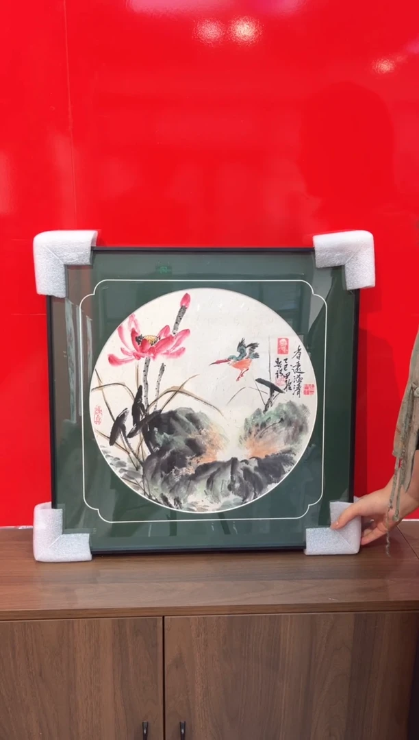 国画老师现场创作  56