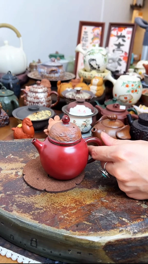 【茶瓷物语】老岩泥壶
